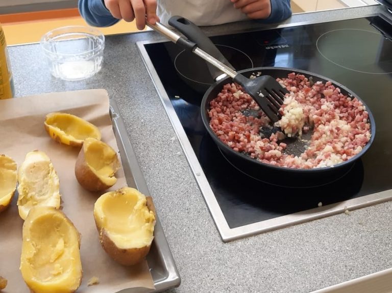 Klasse 3b als Küchenmeister